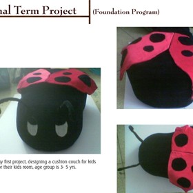 Lifestyle Product: lady bug sofa